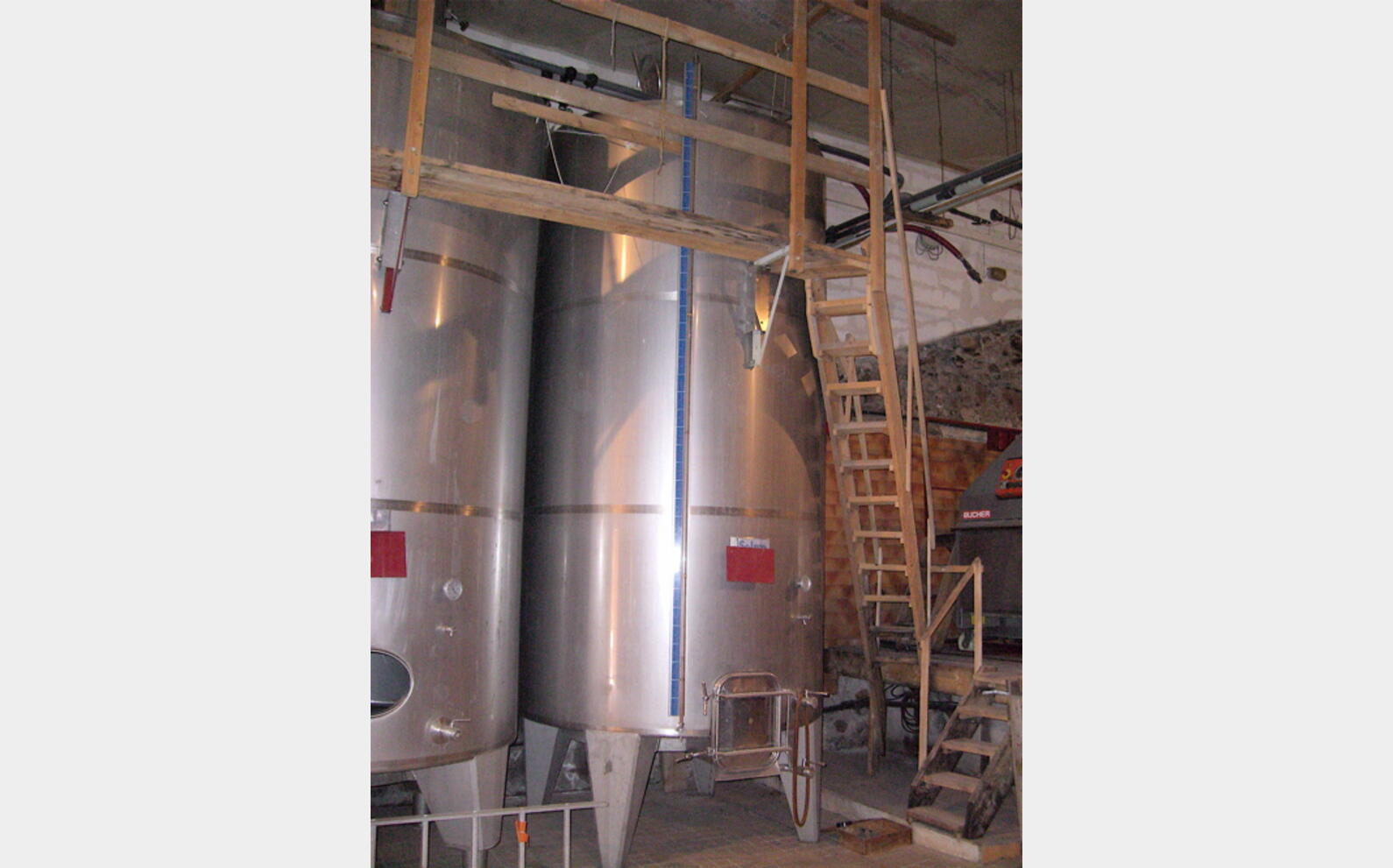 Cuve Inox 304 de vinification, occasion 12.700 Litres Agroalimentaire , SOLME