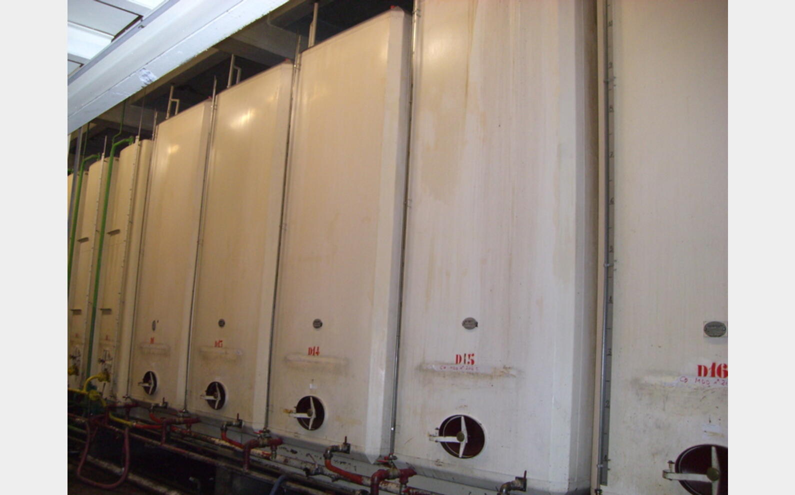 Cuve de stockage acier &eacute;maill&eacute; de 130 hls . 13.000 Litres Agroalimentaire