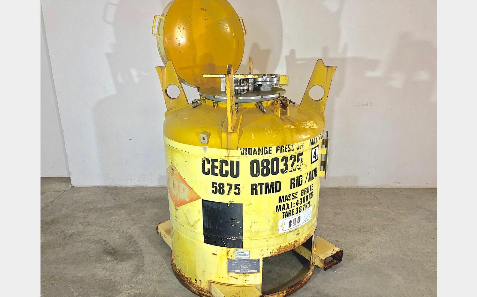 conteneur INOX 316L 813 Litres
