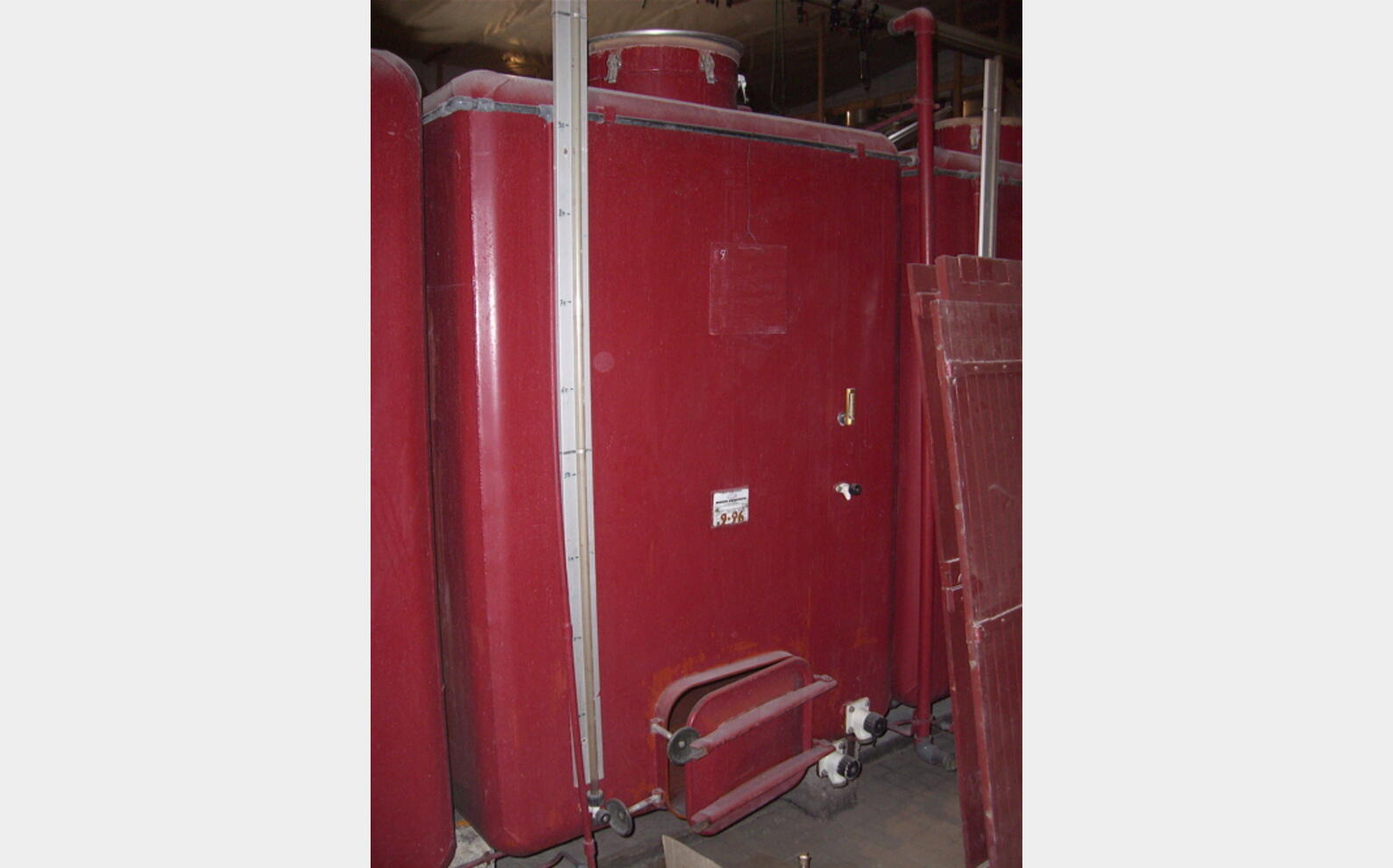 cuve vinification ACIER EPOXY 9.600 Litres Agroalimentaire .