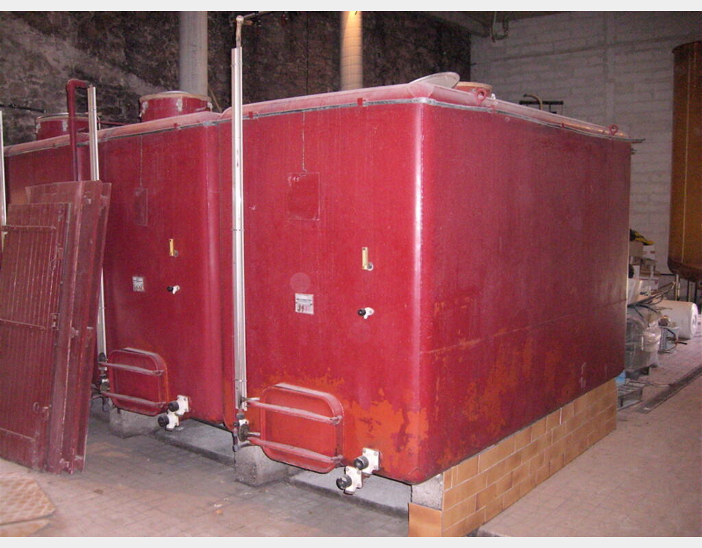 Cuve de stockage Acier époxy - Forme rectangulaire