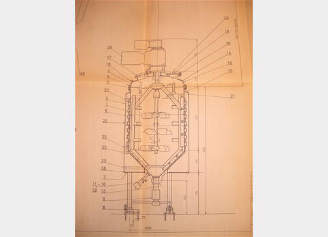 R&eacute;acteur , cuiseur, Inox304L 1.340 Litres Agroalimentaire, PIERRE GUERIN