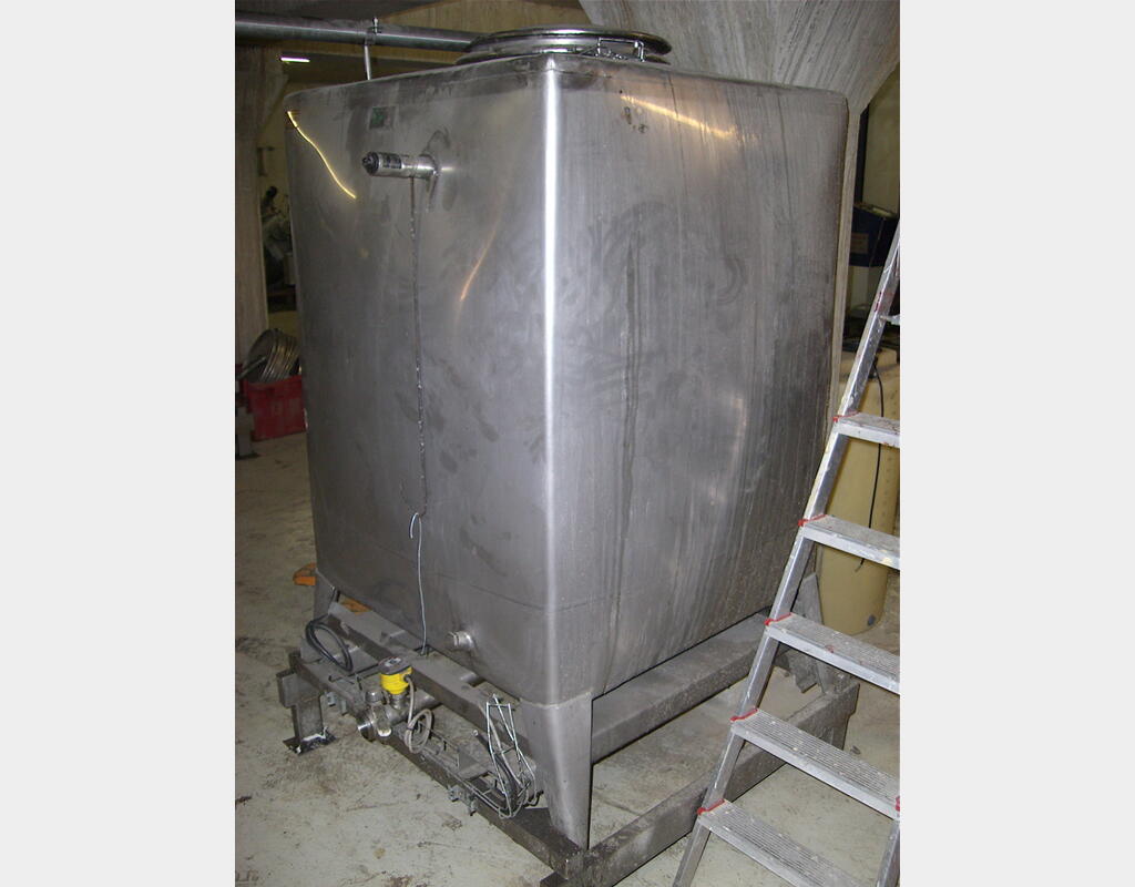 Conteneur, INOX 304 - Parallélépipédique