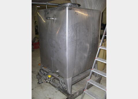 Conteneur, INOX 304 - Parallélépipédique