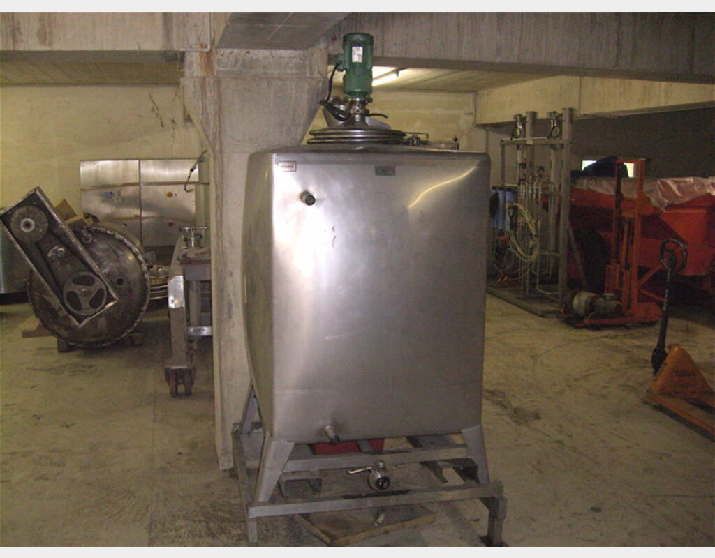 Conteneur, INOX 304 - Parallélépipédique