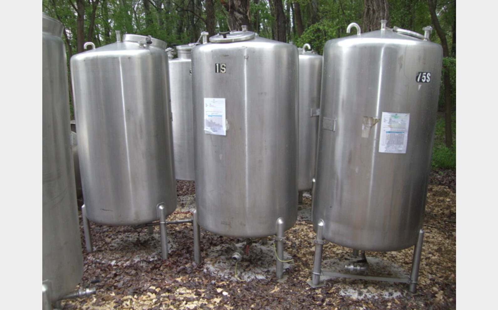 Cuve Inox de stockage, occasion 1.000 Litres Cosm&eacute;tique