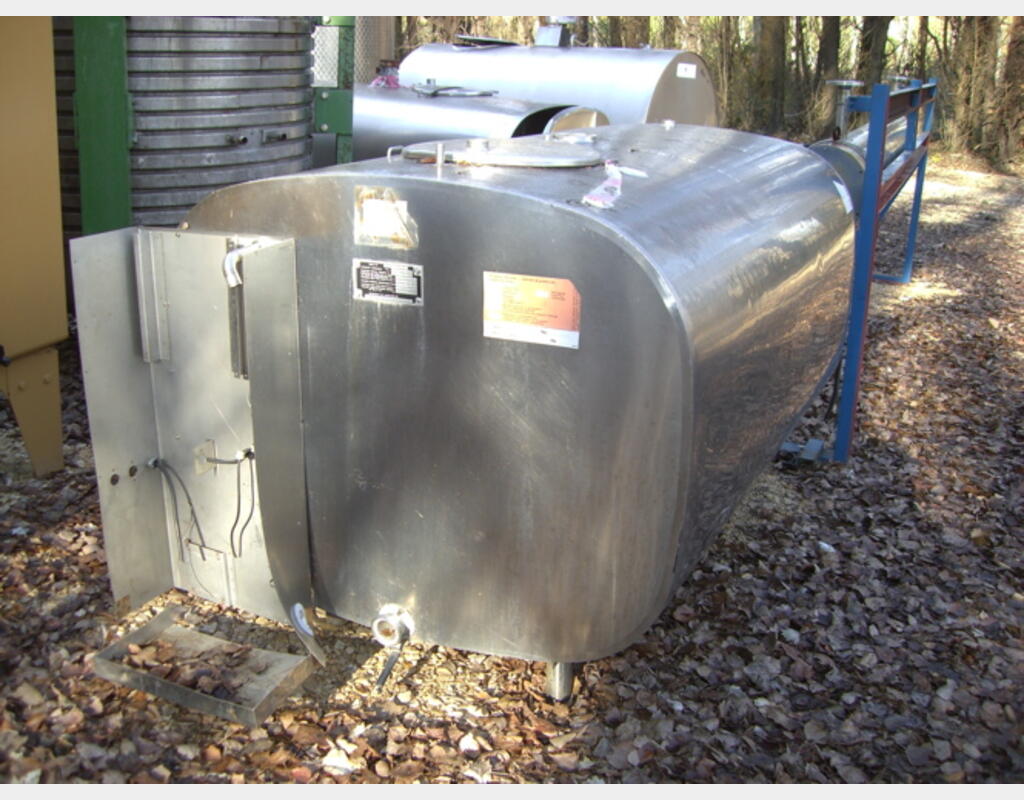 Cuve Inox304 de stockage, occasion. 1.600 Litres Agroalimentaire, SOLANO