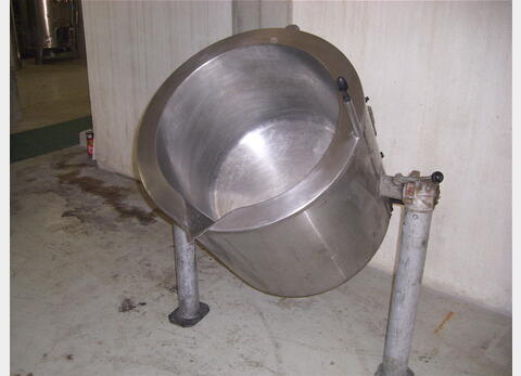 Fondoir, INOX - Cylindrique verticale sur pied