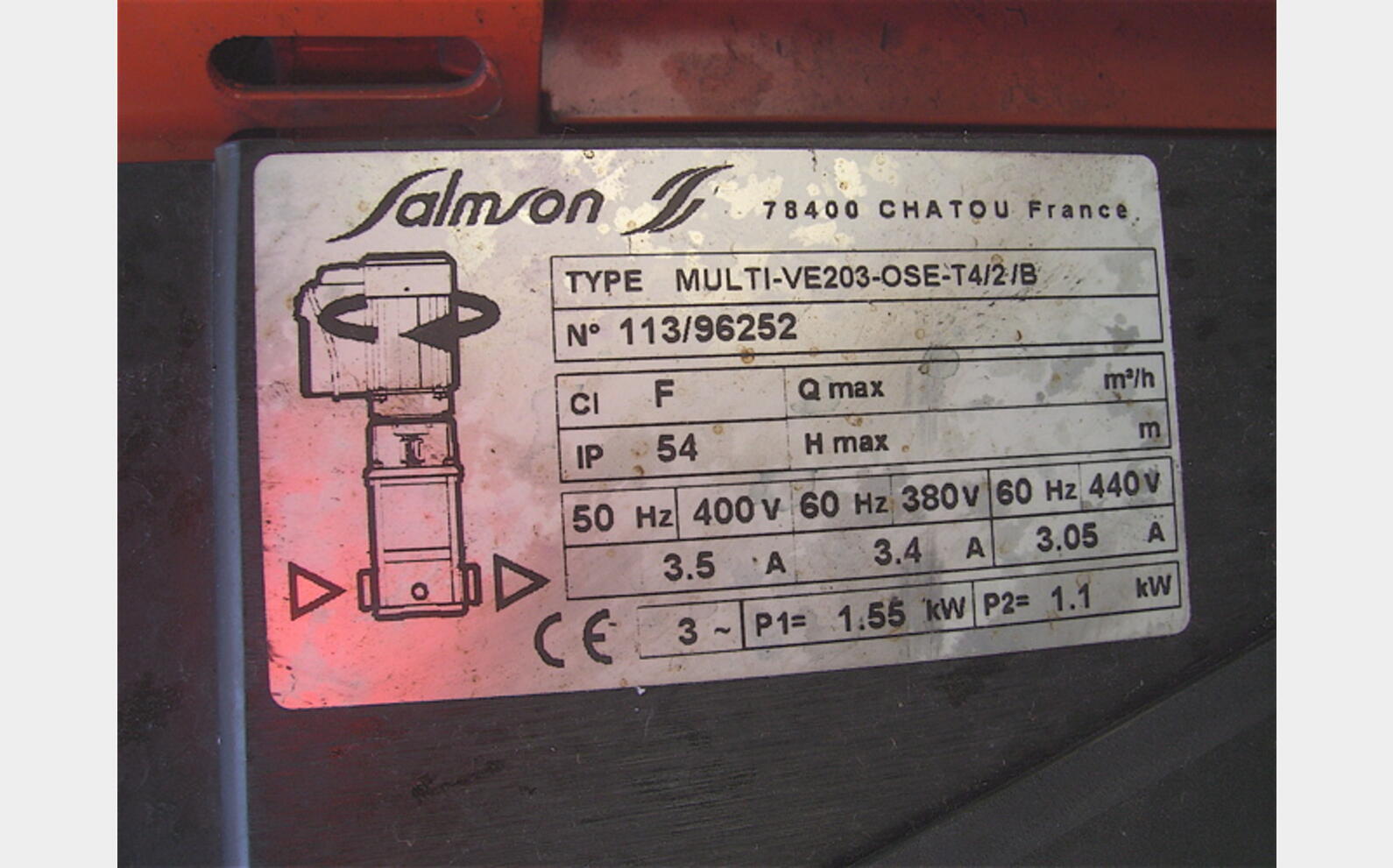 2 m3/h 2 M3/H Chimie