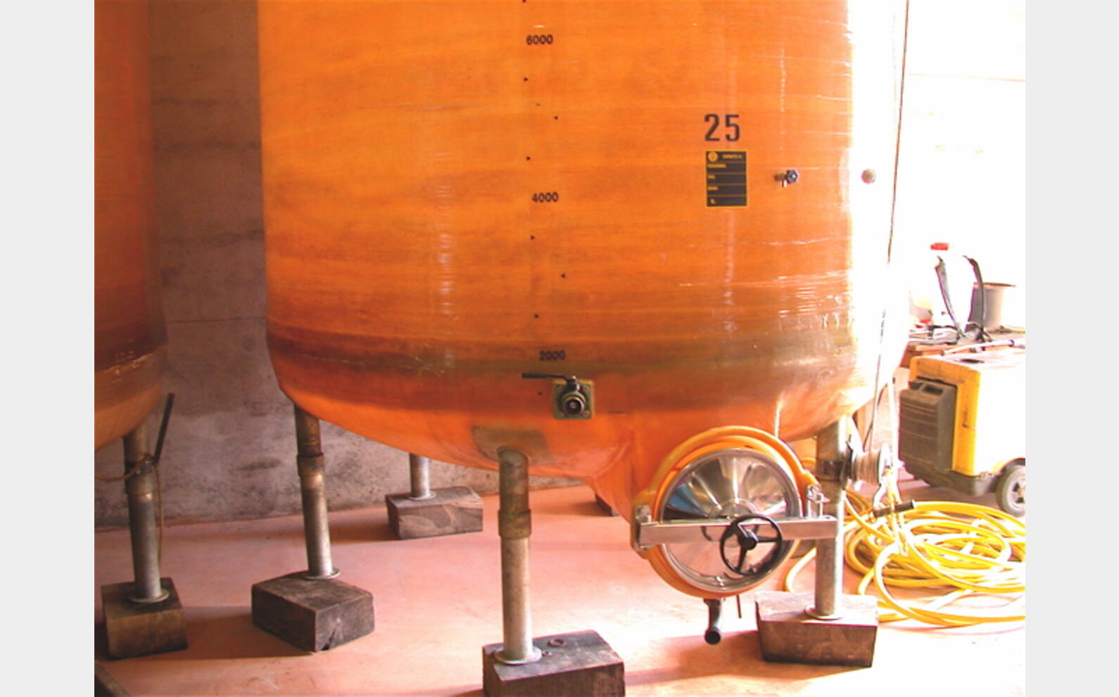 Cuve &agrave; chapeau flottant 22 m3 Provenance agroalimentaire