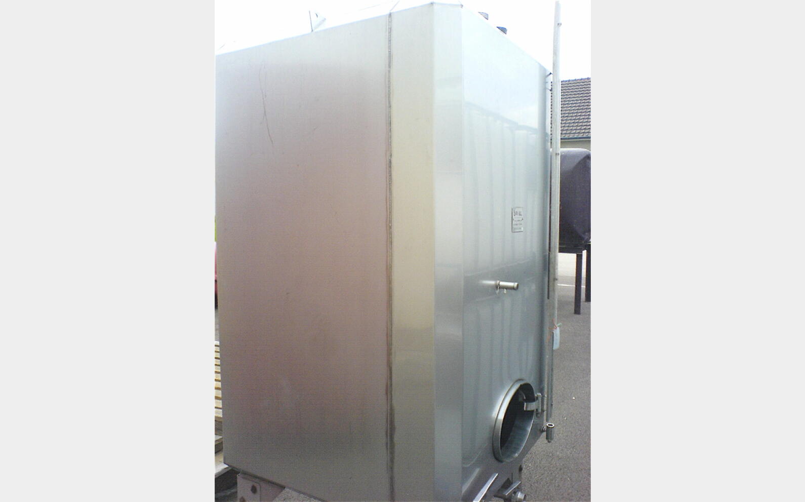 Cuve Inox304 de stockage, occasion 3.000 Litres Vinicole, GIROUX