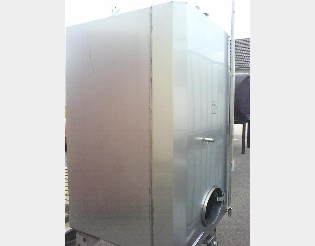 Cuve Inox304 de stockage, occasion 3.000 Litres Vinicole, GIROUX