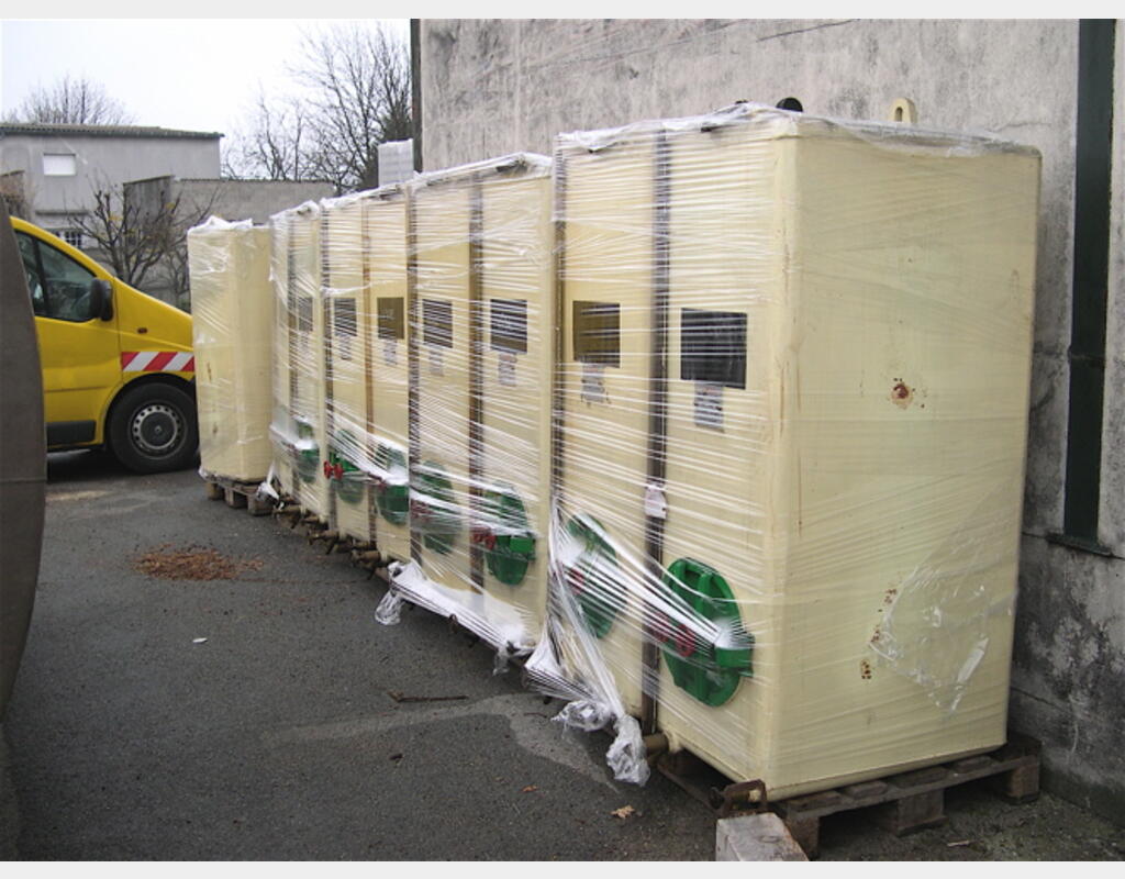 Cuve de stockage, ACIER EPOXY - Parallélépipédique
