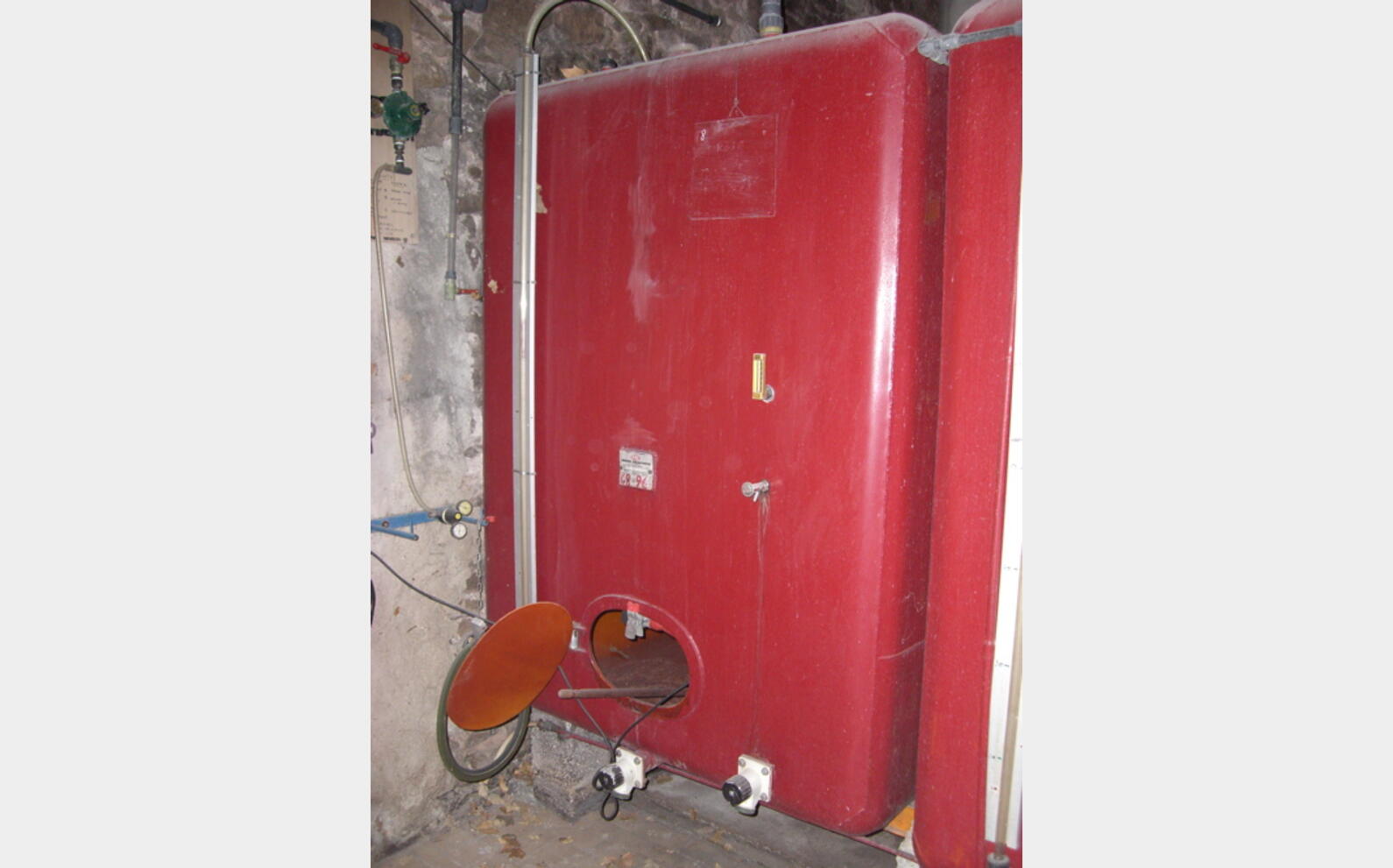 cuve vinification ACIER EPOXY 9.600 Litres Agroalimentaire .