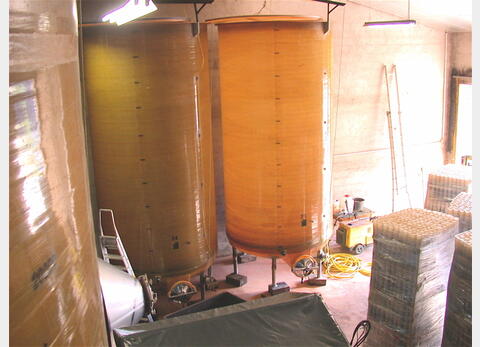 Cuve &agrave; chapeau flottant 22 m3 Provenance agroalimentaire