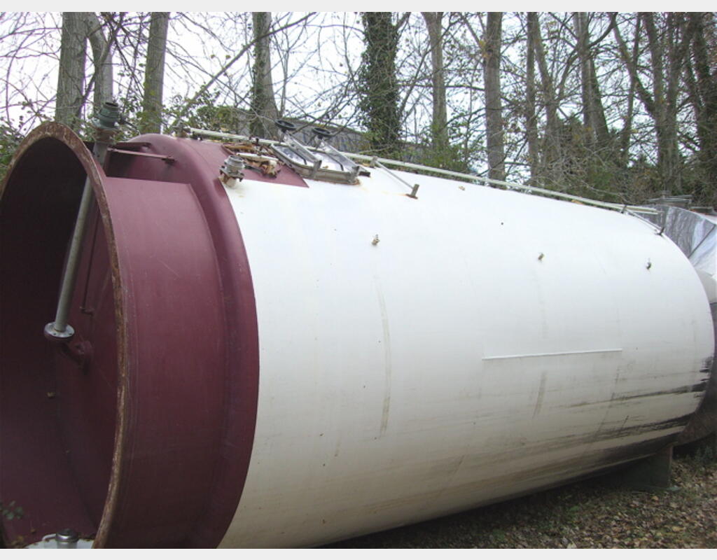 Cuve de stockage, ACIER EPOXY - Cylindrique verticale sur pied