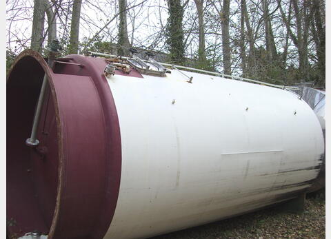 Cuve de stockage, ACIER EPOXY - Cylindrique verticale sur pied