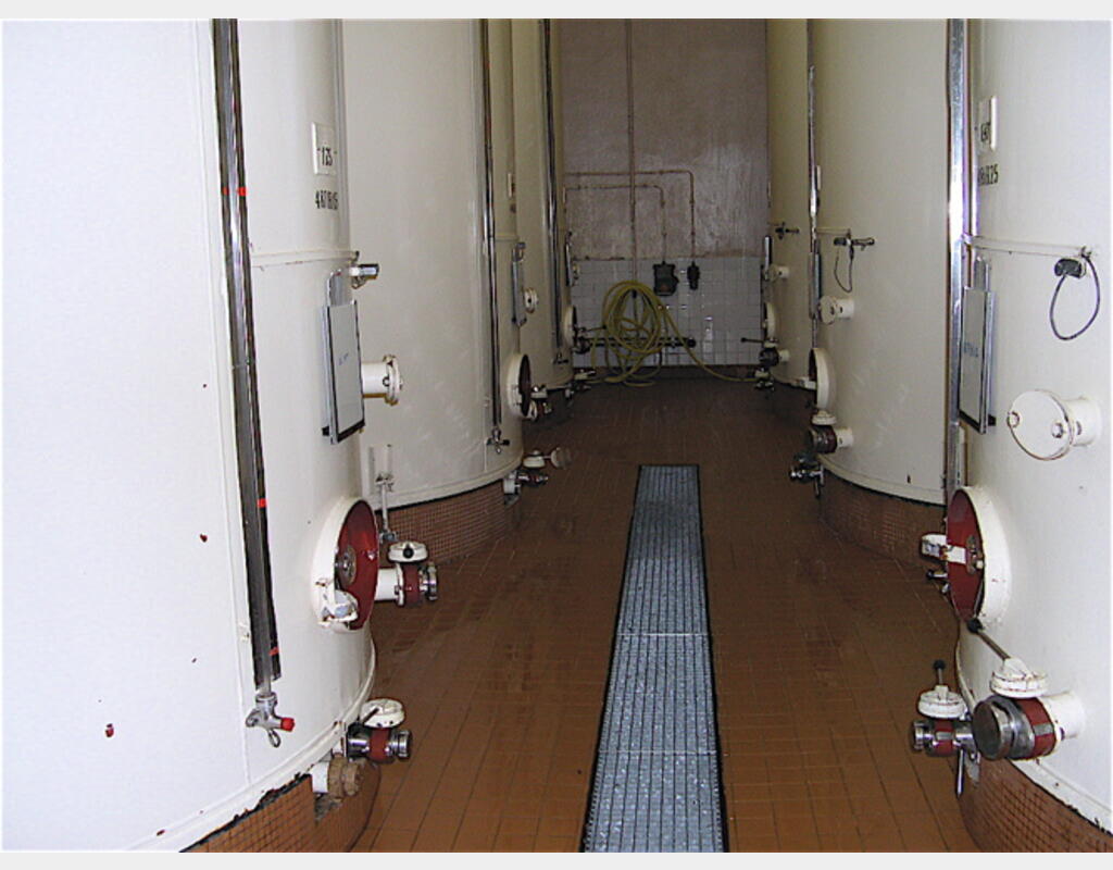 Cuve de stockage, ACIER EPOXY - Cylindrique verticale