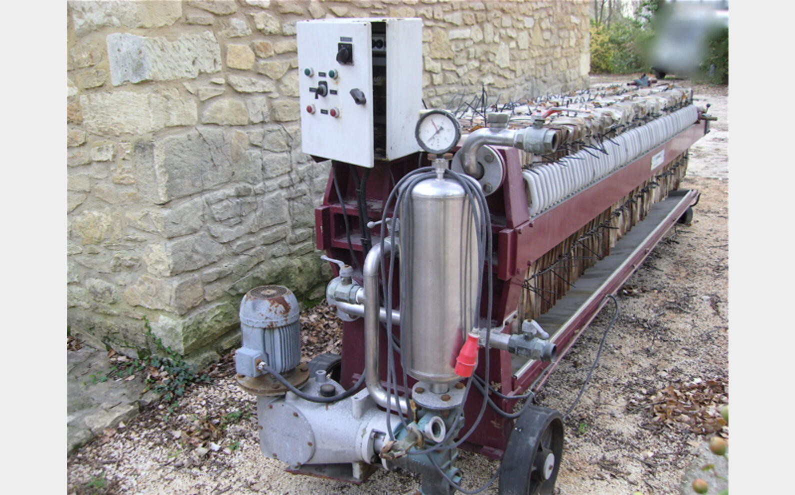 Filtre &agrave; plaques F600 Vinicole
