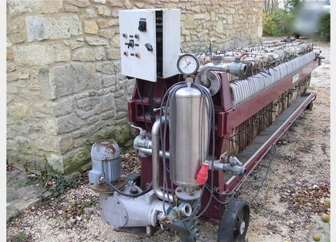 Filtre &agrave; plaques F600 Vinicole