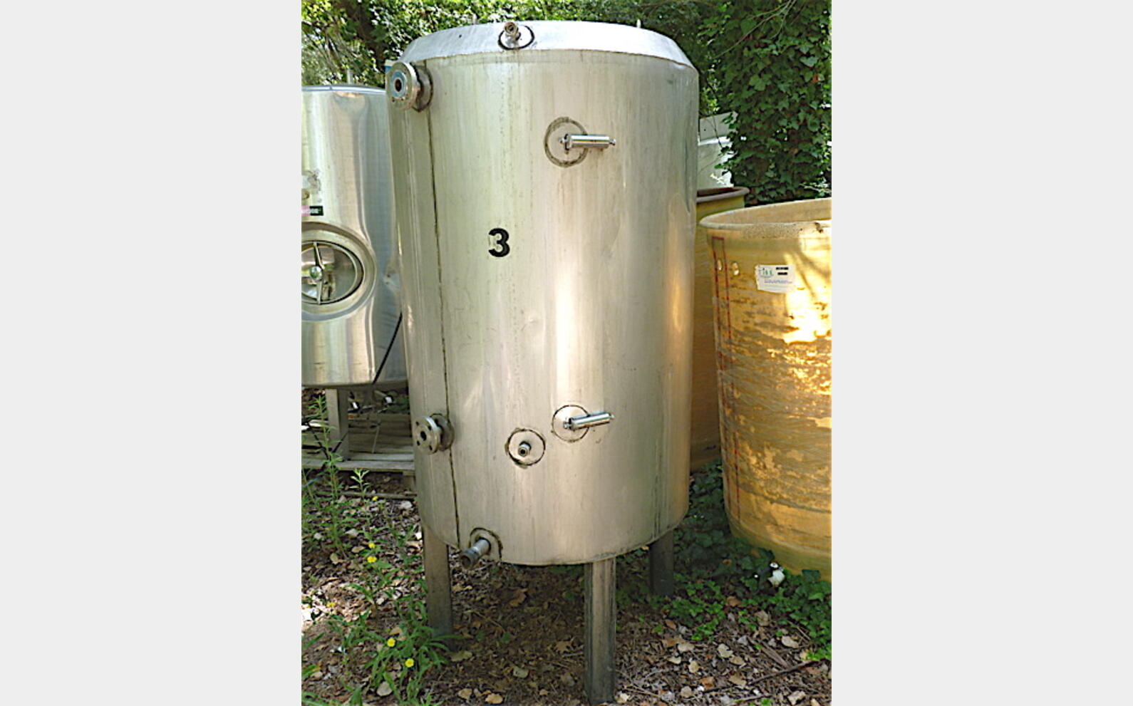 cuve chauffante INOX 304L ARTICLE EN PROMOTION Volume : 550 litres