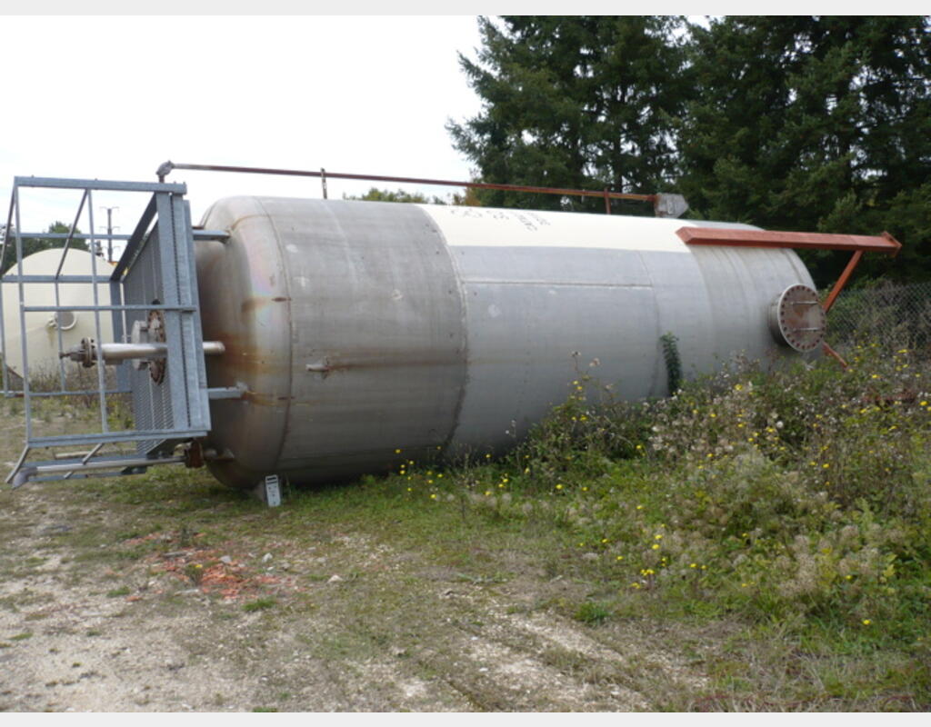cuve stockage INOX 304 30.000 Litres DUVERNAY MACON