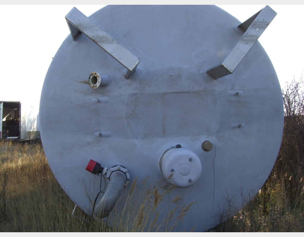 Silo, POLYESTER - Cylindrique verticale sur pied