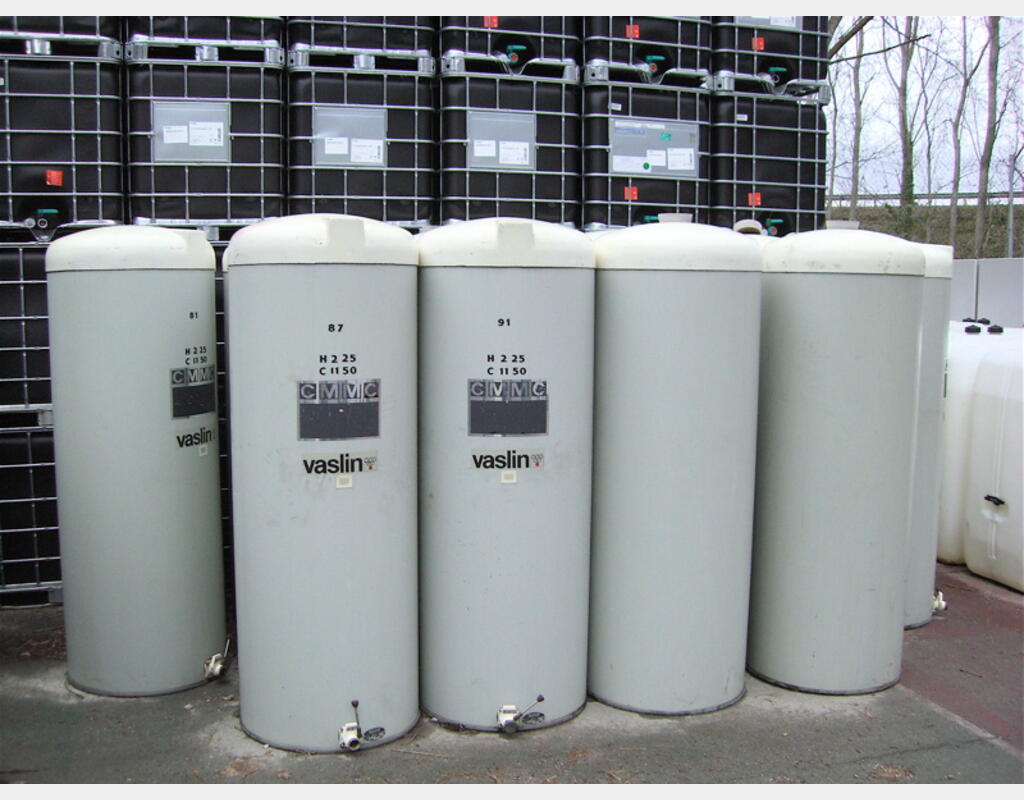 Cuve de stockage, POLYESTER - Cylindrique verticale