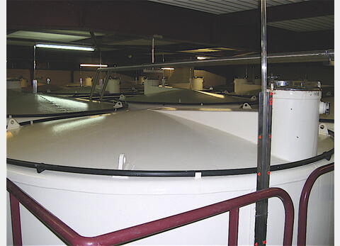 Cuve de stockage, ACIER EPOXY - Cylindrique verticale