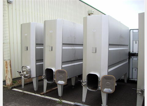 Cuve Inox304L de vinification, occasion 3.700 Litres Vinicole, CTI