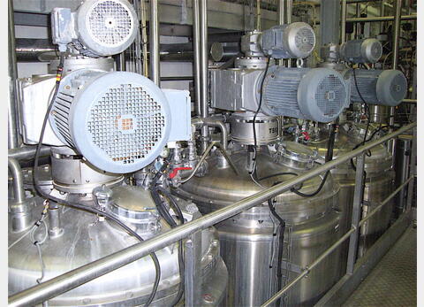 Réacteur, INOX 304 - Cylindrique verticale sur pied