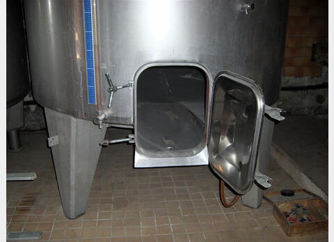 Cuve Inox 304 de vinification, occasion 12.700 Litres Agroalimentaire , SOLME
