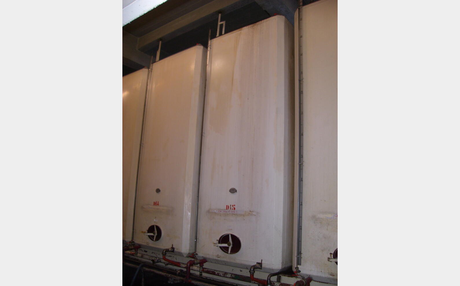 Cuve de stockage acier &eacute;maill&eacute; de 130 hls . 13.000 Litres Agroalimentaire