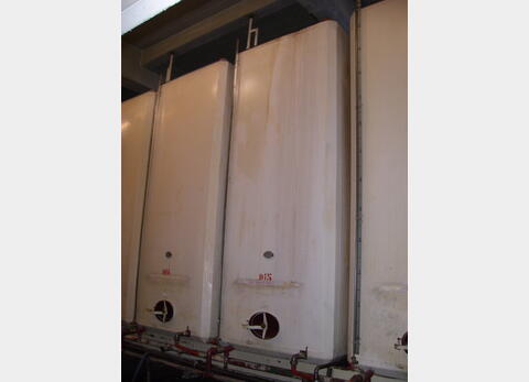Cuve de stockage acier &eacute;maill&eacute; de 130 hls . 13.000 Litres Agroalimentaire