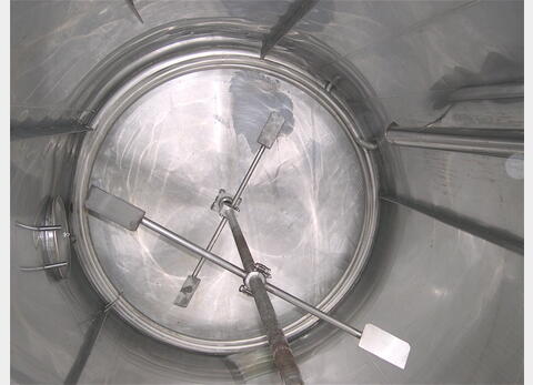 Cuve de mélange, INOX 304L - Cylindrique verticale