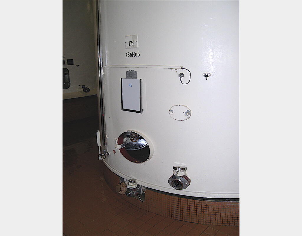 Cuve de stockage, ACIER EPOXY - Cylindrique verticale