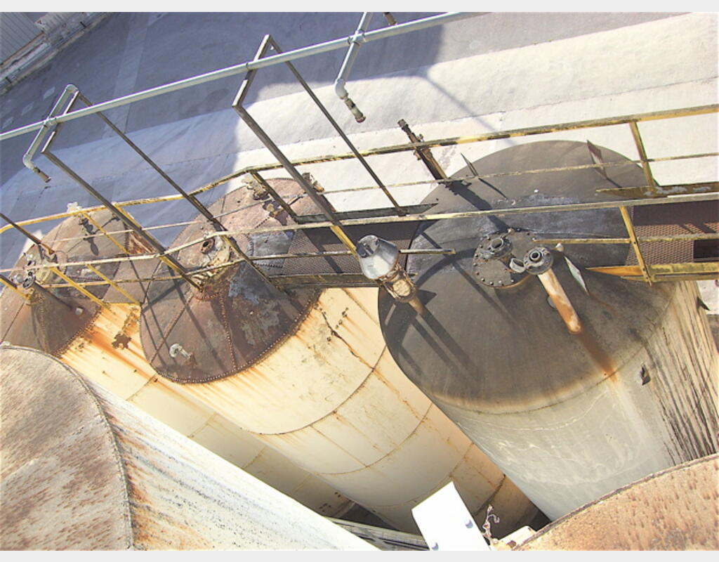 Cuve de stockage, ACIER - Cylindrique verticale