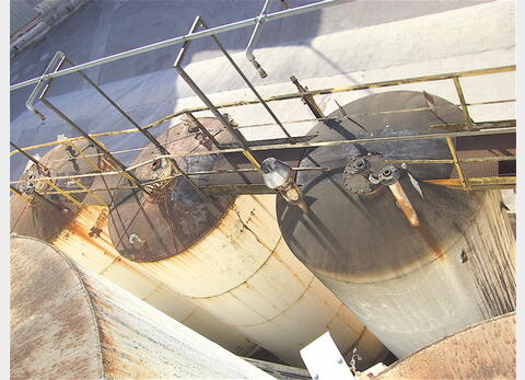 Cuve de stockage, ACIER - Cylindrique verticale