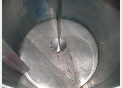Cuve INOX de 400 L, avec disperseur pour m&eacute;lange 400 Litres Chimie