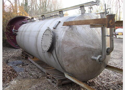 cuve stockage INOX 304L 15.000 Litres CHAUDRONNERIE LONGAT