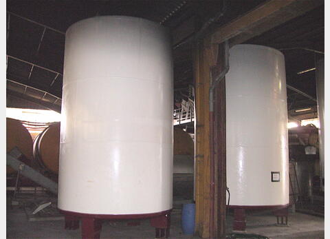 Cuve de stockage, ACIER EPOXY - Cylindrique verticale sur pied