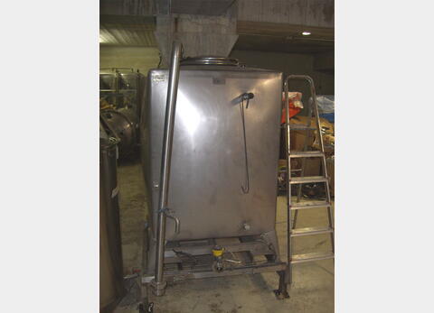 Conteneur, INOX 304 - Parallélépipédique