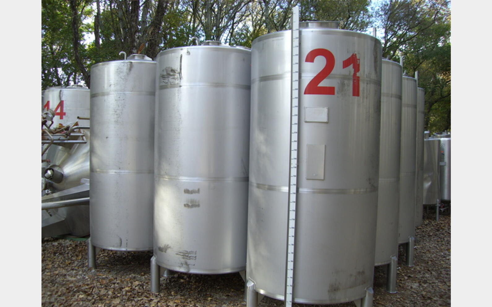 cuve m&eacute;lange INOX 304L Volume : 3300 Litres Marque : VIEIRINOX