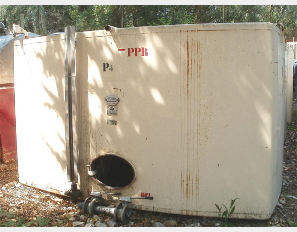 Cuve stockage ACIER EPOXY 8.200 Litres Agroalimentaire