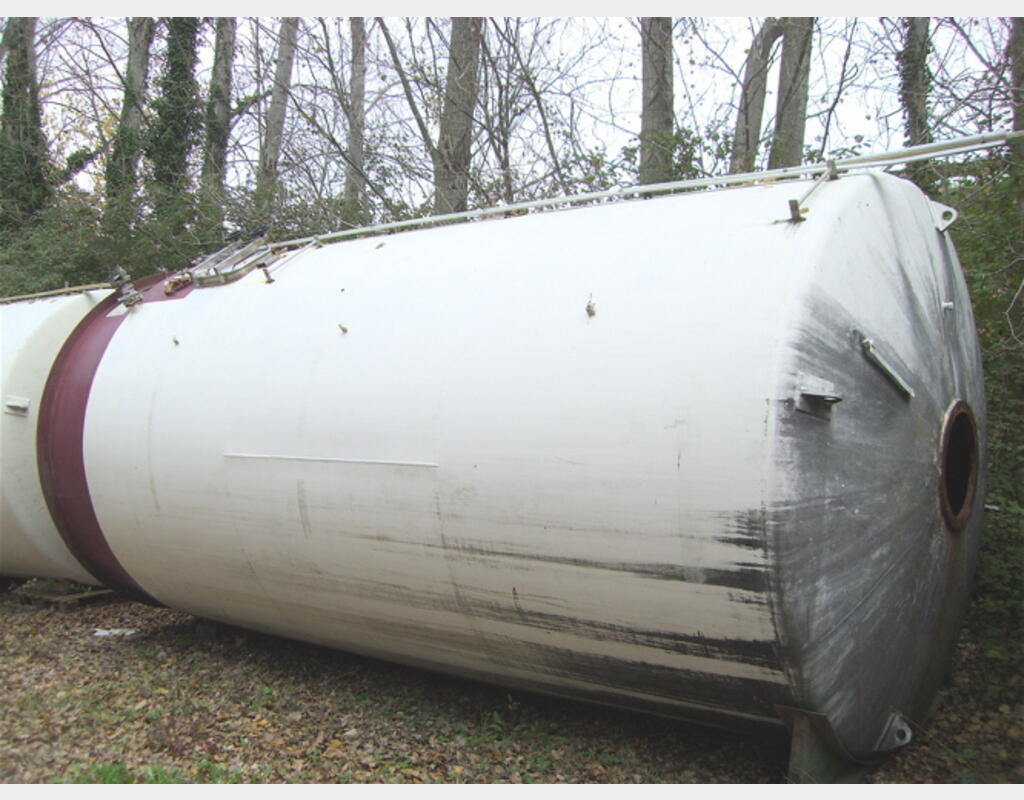 Cuve de stockage, ACIER EPOXY - Cylindrique verticale sur pied