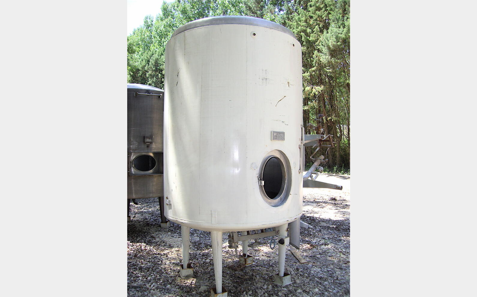 cuve stockage isol&eacute;e INOX 304 4.000 Litres METALINOX