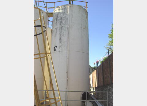 Cuve de stockage, ACIER - Cylindrique verticale