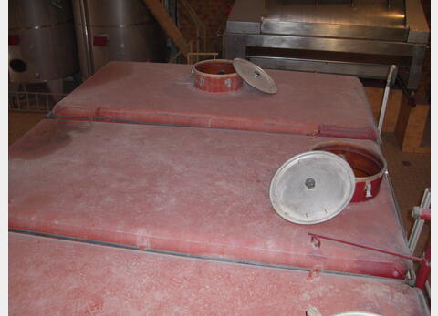 cuve vinification ACIER EPOXY 9.600 Litres Agroalimentaire .