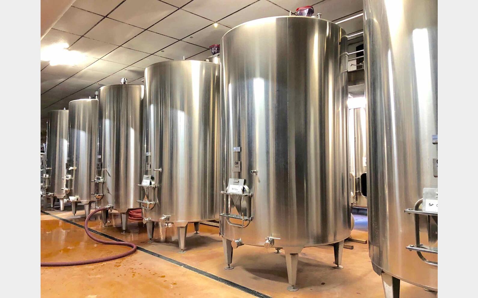 Cuve inox sur pieds 100 HL (10 000 Litres) ALLIANCE INOX