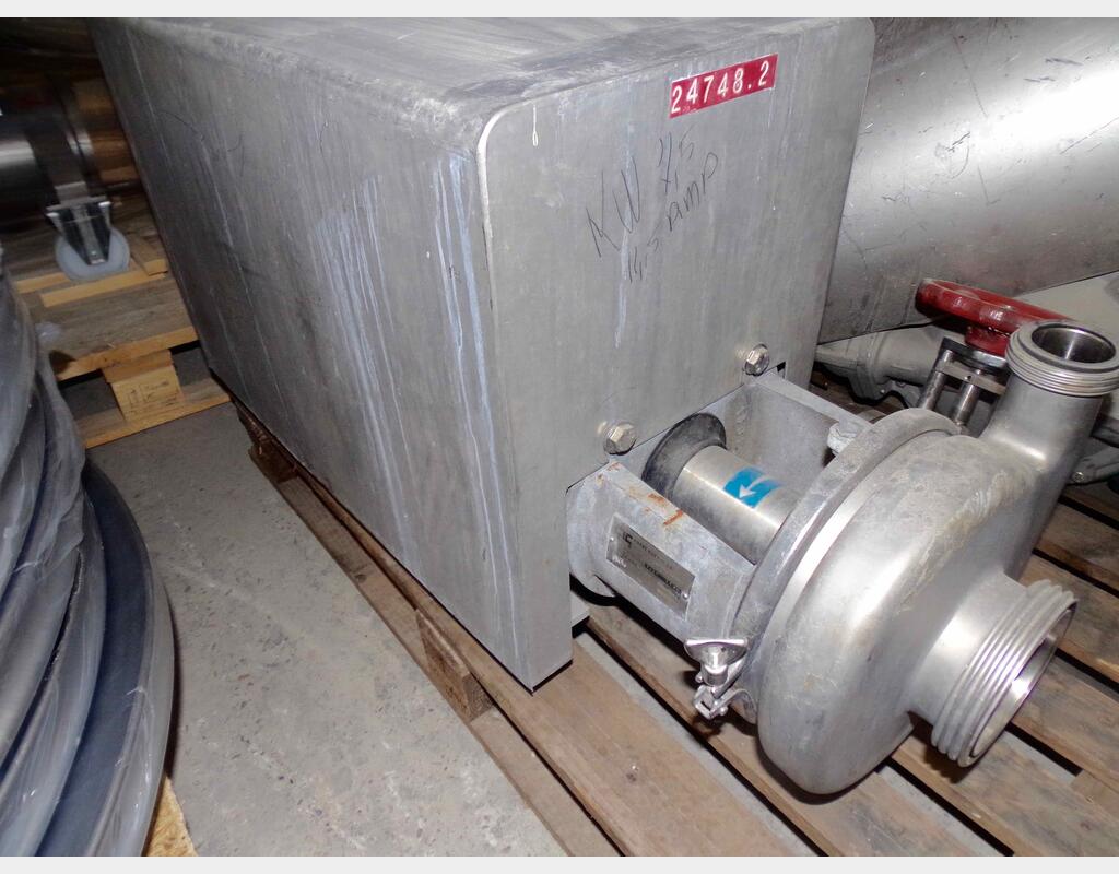 Stainless steel centrifugal pump 10 CV PIERRE GUERIN